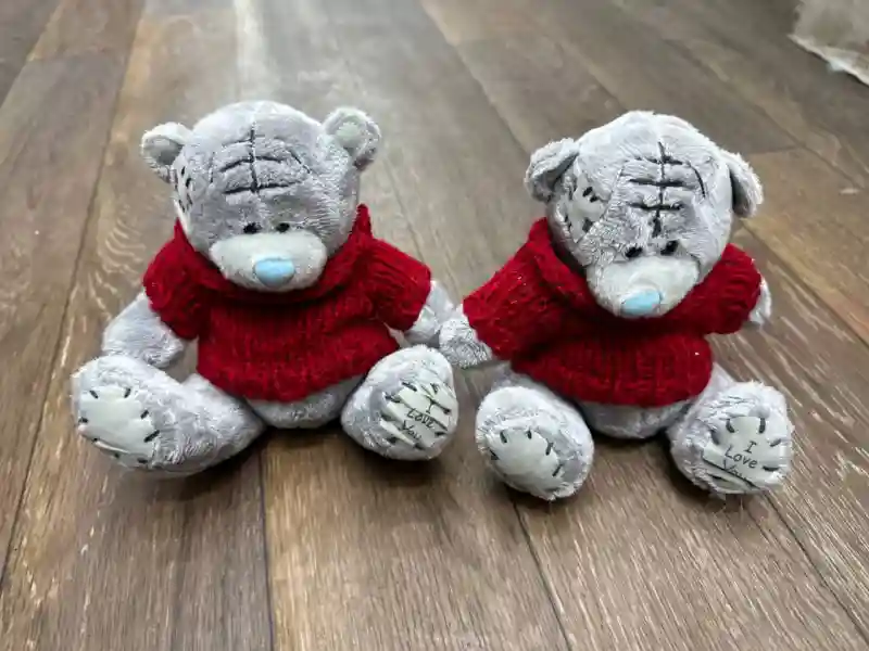 Плюшевая игрушка Мишка Тедди в вязаной кофте