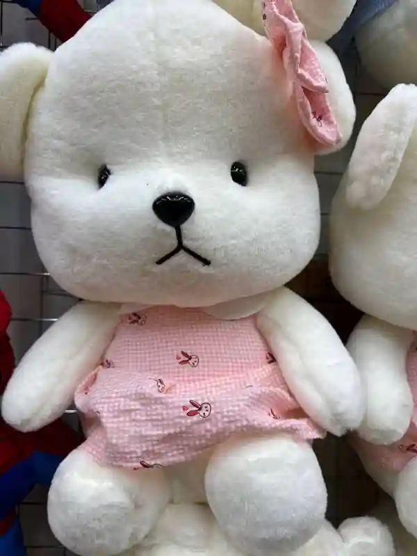 Плюшевая игрушка Мишка в платье