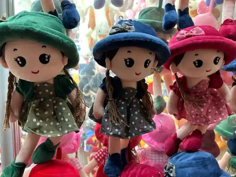 Плюшевая игрушка Кукла в платье