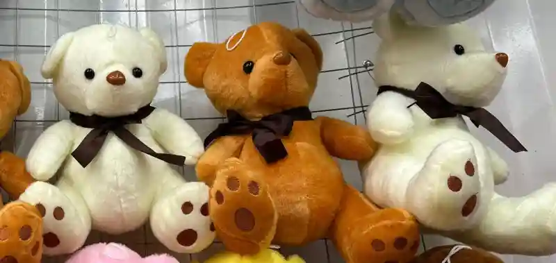 Плюшевая игрушка Мишка с бантиком