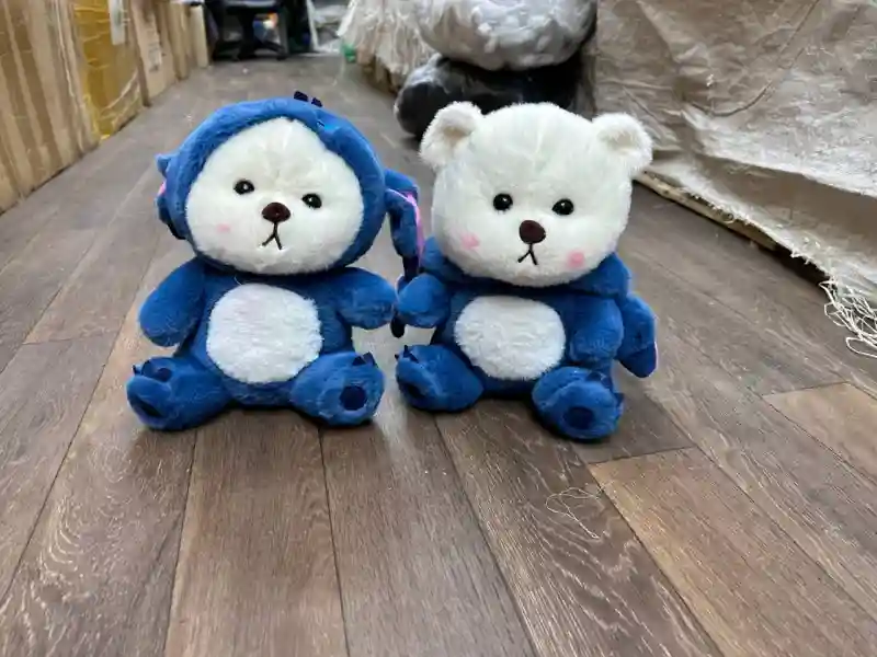 Плюшевая игрушка Мишка в капюшоне (Стич)