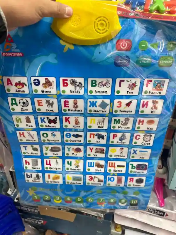 Интерактивный обучающий плакат «Азбука