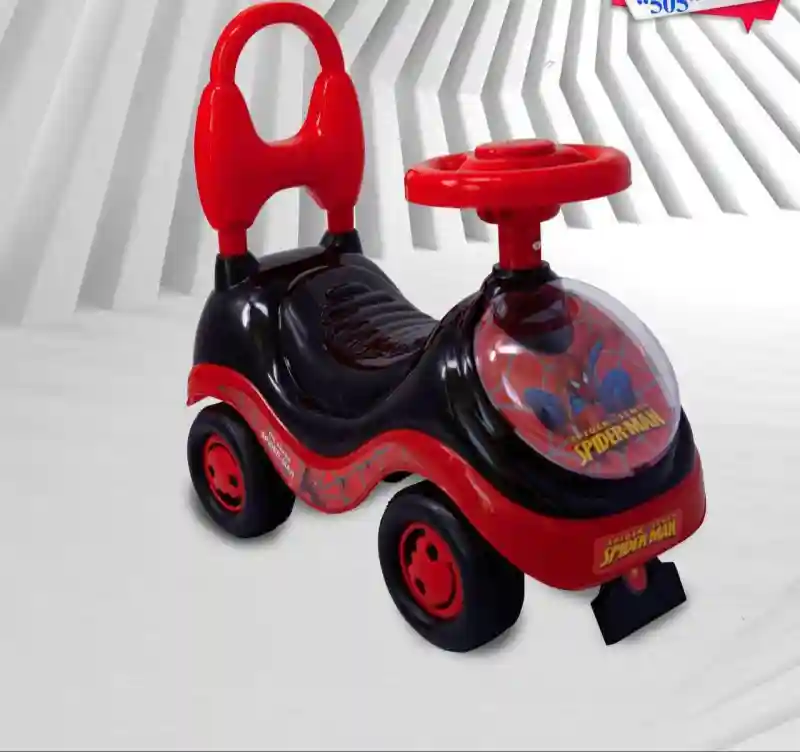 Машинка-каталка детская «Человек-паук»