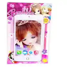 Детский игрушечный телефон-смартфон, для девочек
