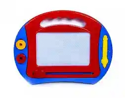 Магнитная доска для рисования с ручкой и штампами