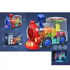 Прозрачный музыкальный поезд Gear Train