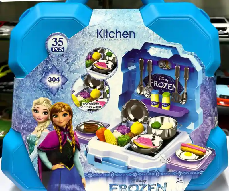 Детский игровой набор Кухня Disney Frozen 555-BX022 в чемодане