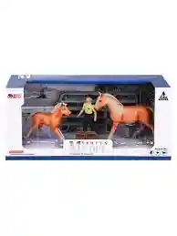 Игровой набор M Series Model «Ферма: Лошади и наездник»