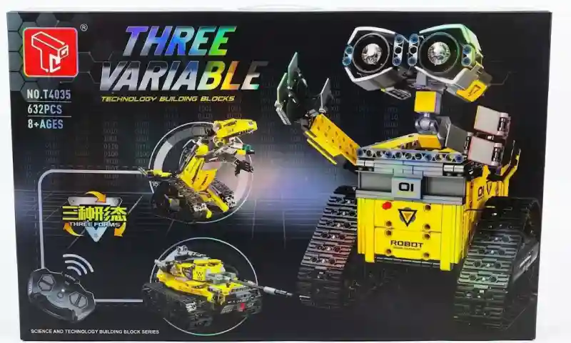Радиоуправляемый конструктор 3-в-1 «Робот-трансформер» (T4035, 632 детали)