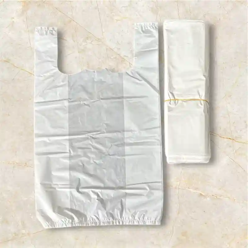 Пакет-майка универсальный (Белый) в пачке