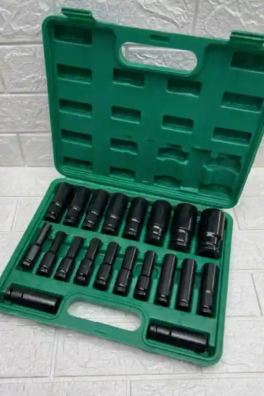 Набор торцевых головок ударных XPERT, удлиненные, 1/2", 20 предметов