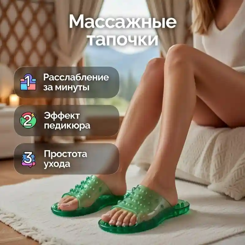 Массажные тапочки