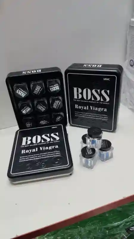 Таблетки для мужской силы «BOSS Royal Viagra» (Босс Роял Виагра) в жестяном кейс