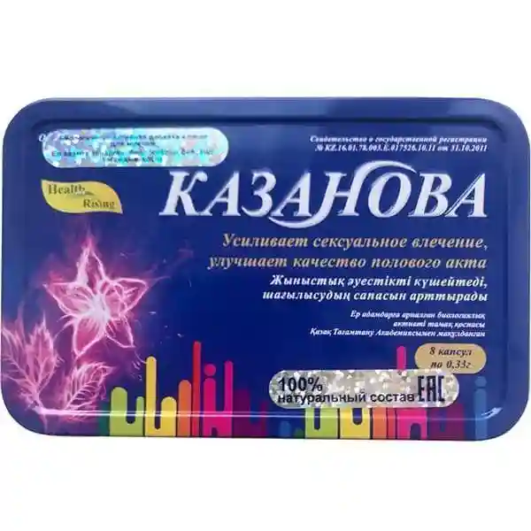 Биоактивная добавка для мужчин Казанова, 8 капсул