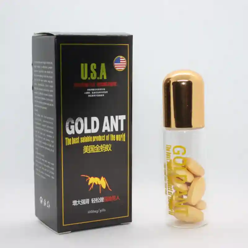 Биоактивный препарат для мужчин U.S.A. Gold Ant (Золотой муравей), 10 таблеток