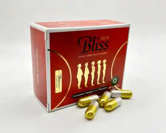 Инновационный комплекс для похудения Bliss GOLD, 40 капсул по 1200 мг