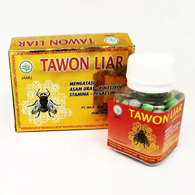 Капсулы для суставов и иммунитета Tawon Liar (Пчелка), 20 саше / 40 капсул