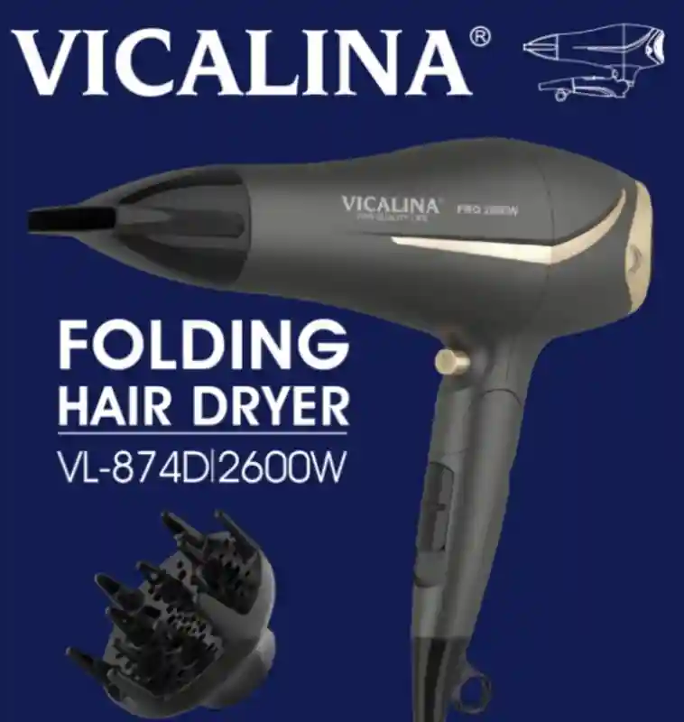 Складной фен Vicalina VL-874D