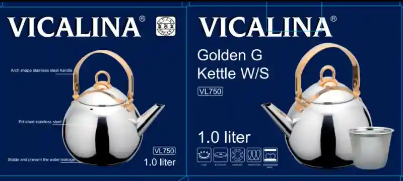 Чайник Golden G 1,0 л Vicalina VL-750