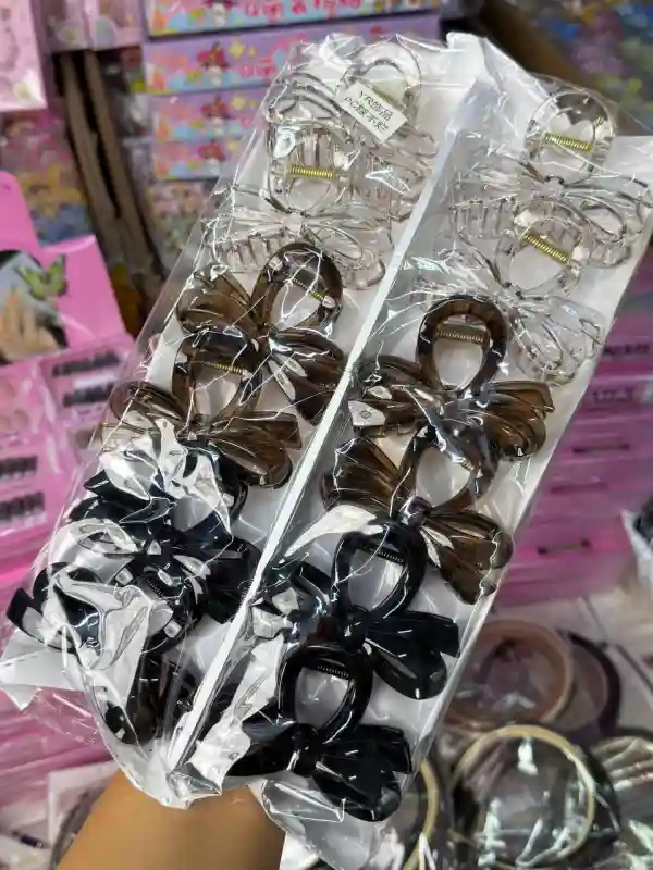 Крабы-банты для волос (микс)