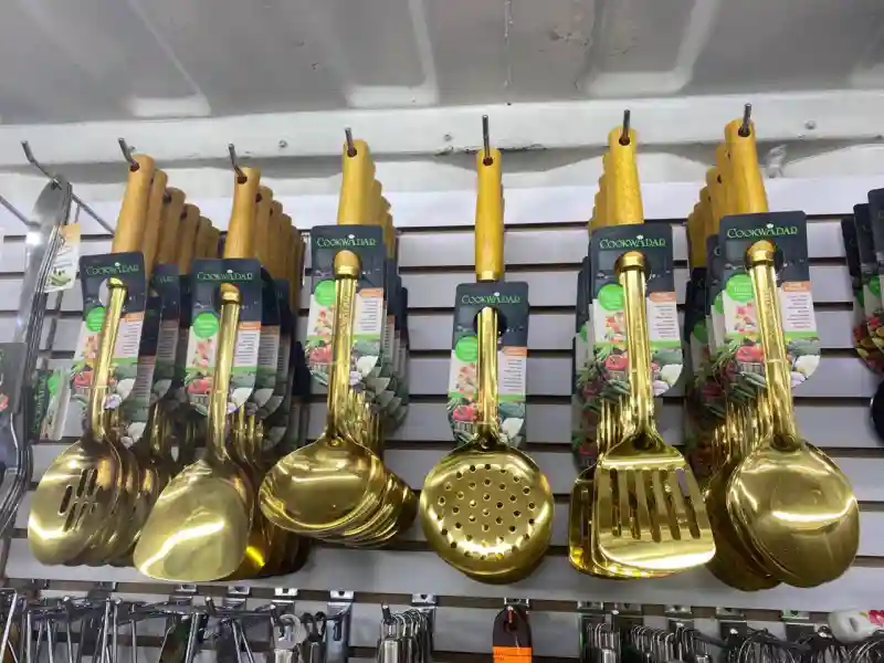 Набор кухонных принадлежностей CookwaDar, золото, 6 предметов