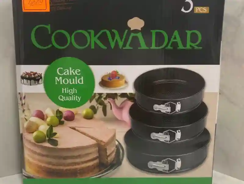 Набор разъемных круглых форм для выпечки CookwaDar, 3 предмета