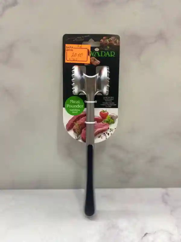 Молоток для мяса Cookware 2010 двухсторонний из нержавеющей стали