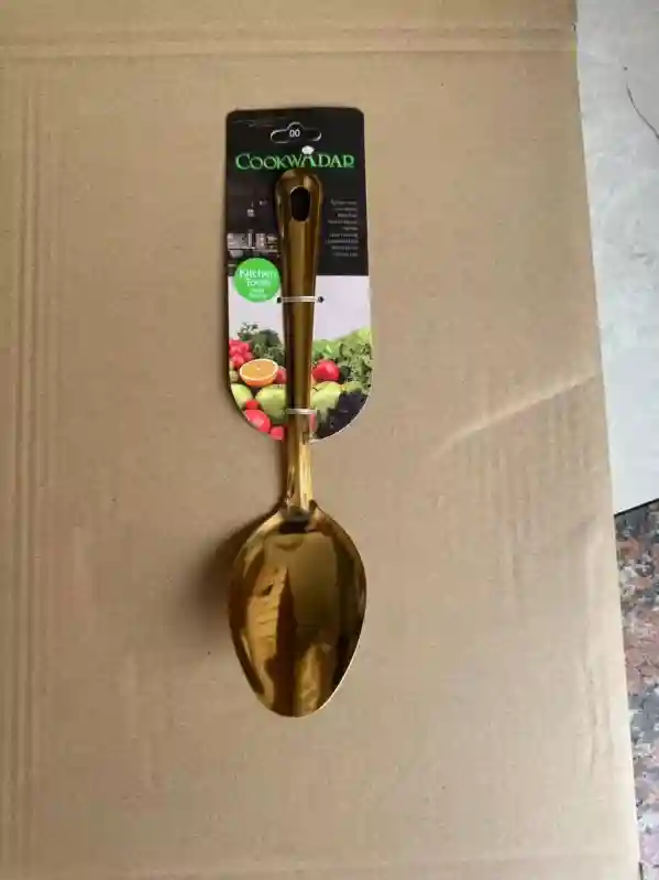 Ложка гарнирная Cookwadar Kitchen Tools, золотистый