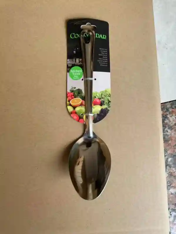 Ложка гарнирная Cookwadar Kitchen Tools, серебристый