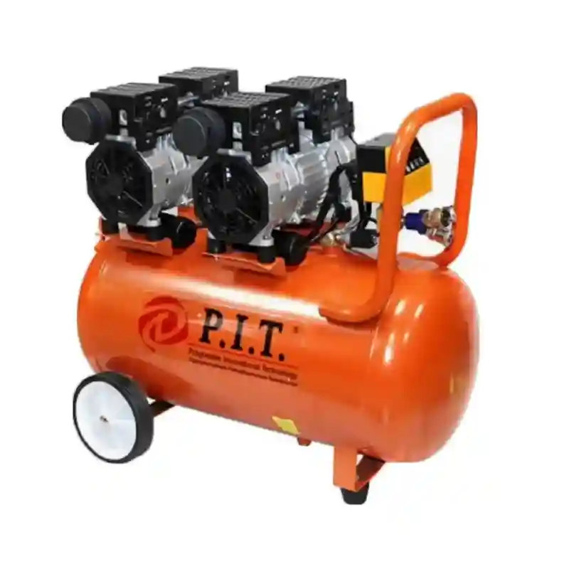 56528 - PRO - "P.I.T." Компрессор 2-x моторный 65 L  3,6 kW с автоматом