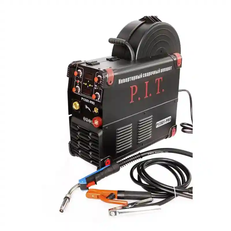 13501 - PRO - "P.I.T."  Сварочный полуавтомат  350А   220V  (кемпи + инвертор) е