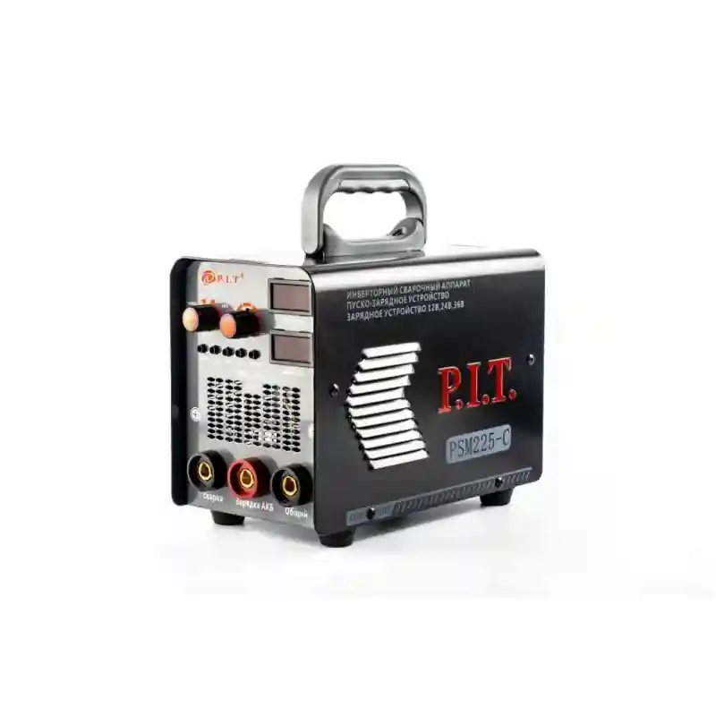 PSM225-C - "P.I.T."   Инверторная Сварка 3в1 225 A  (+зарядка)
