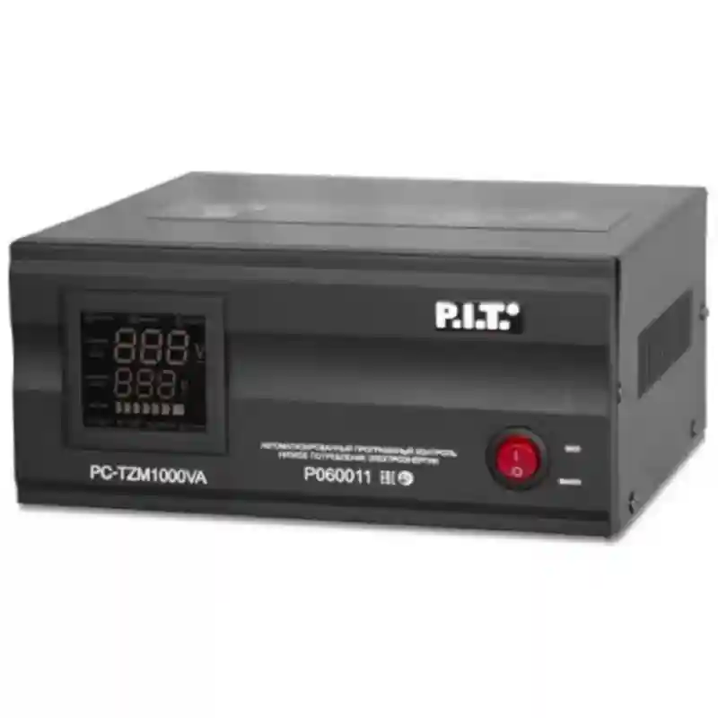 0600011 "P.I.T."   Стабилизатор 1 kW напольный