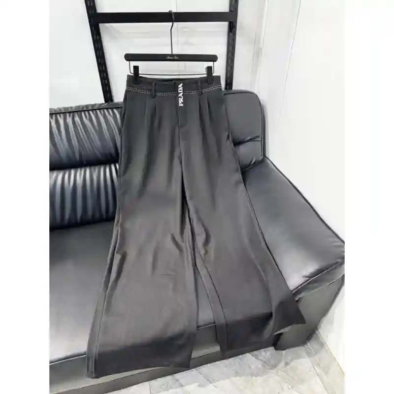 14188 - Женские классические брюки - Чёрные, размер 3XL