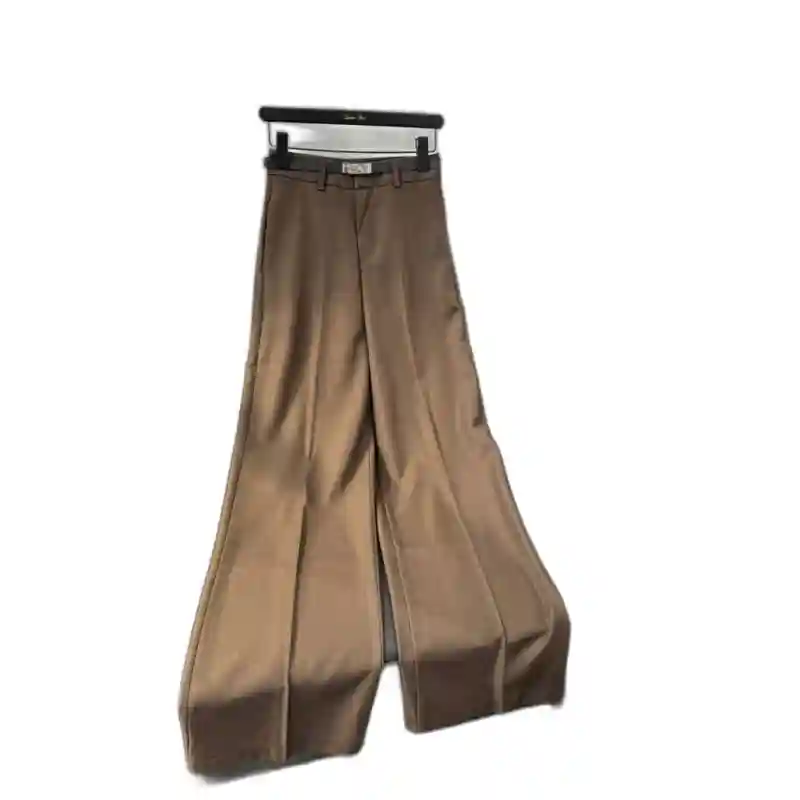 14487 - Женские классические брюки - Коричневый S