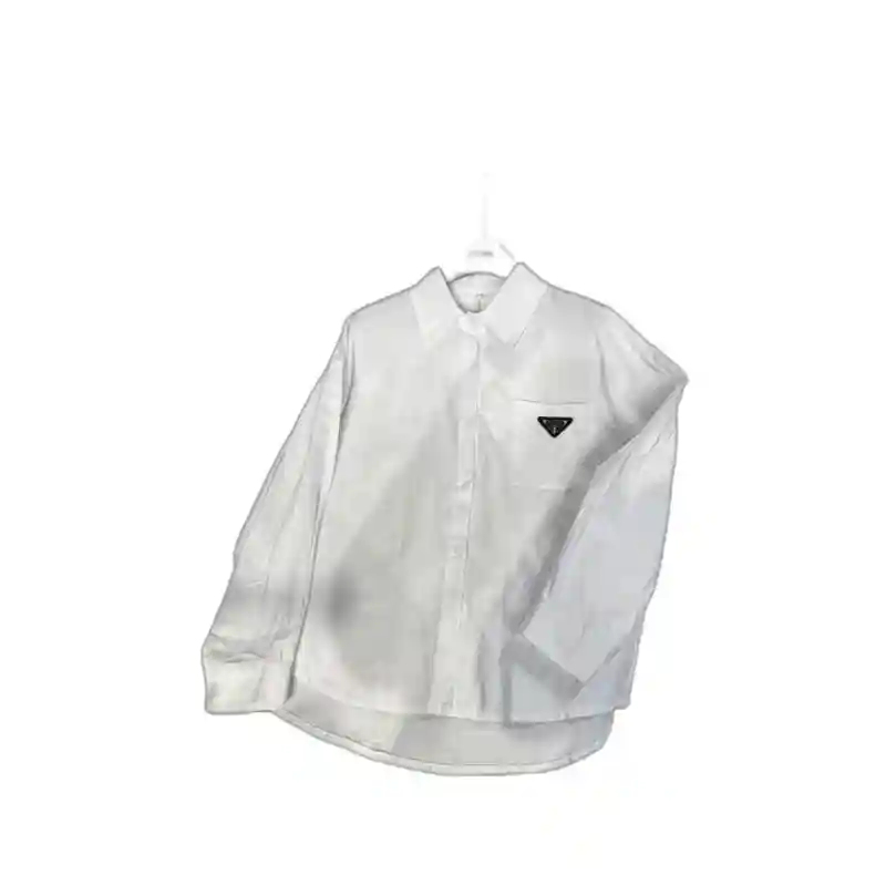 14528 - Классная женская рубашка - Белая - Размер стандарт