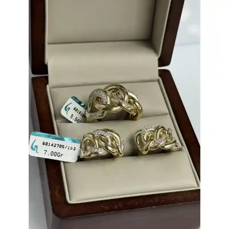 Zara Gold 88767 вес 12.56 г золото, фианит