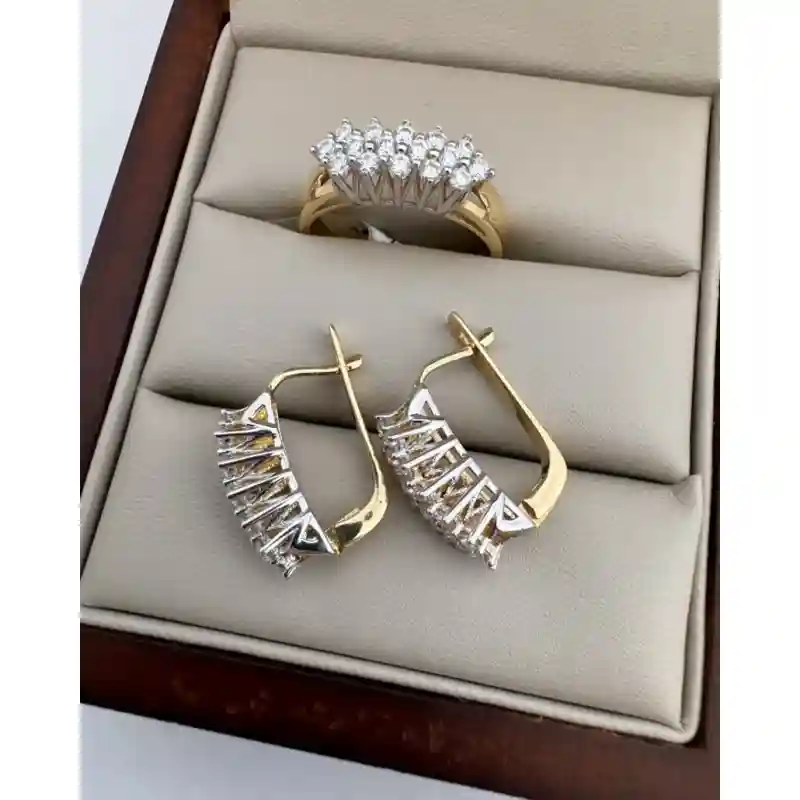 Zara Gold 322125618 вес 6.12 г золото, бриллиант