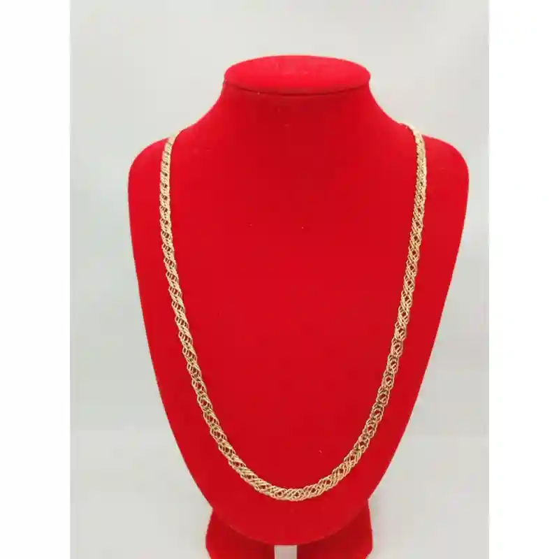 Цепь Zara Gold 582100702 длина 60 см, вес 10.70 г золото, плетение двойной ромб