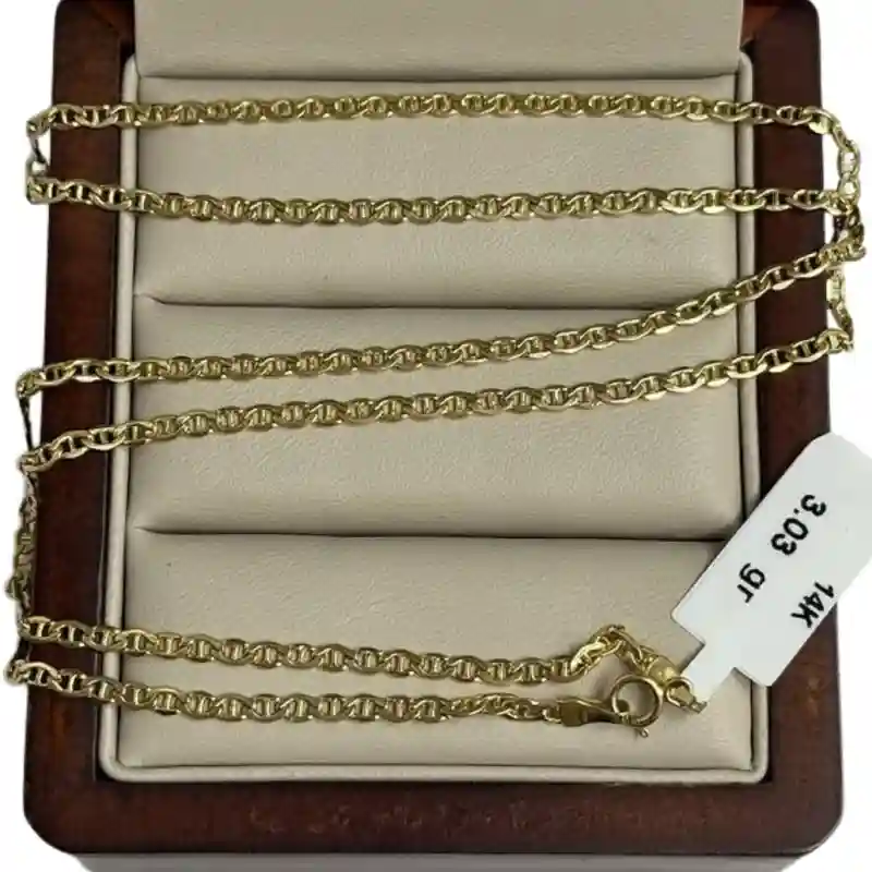 14657 Цепочка из золота 14К плетение «Якорное»