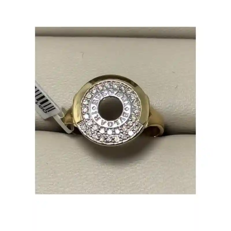 14701 Кольцо из золота 585 с бриллиантами BVLGARI