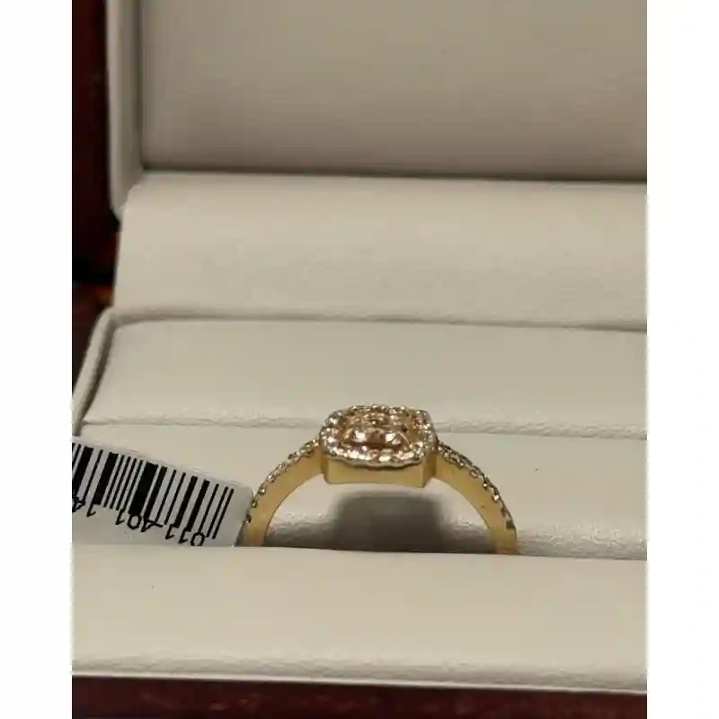 14712 Кольцо из золота 585 с бриллиантом