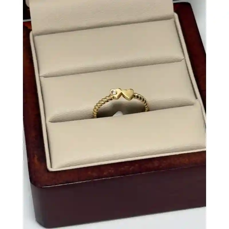 14719 Кольцо из золота 585 пробы с бриллиантом