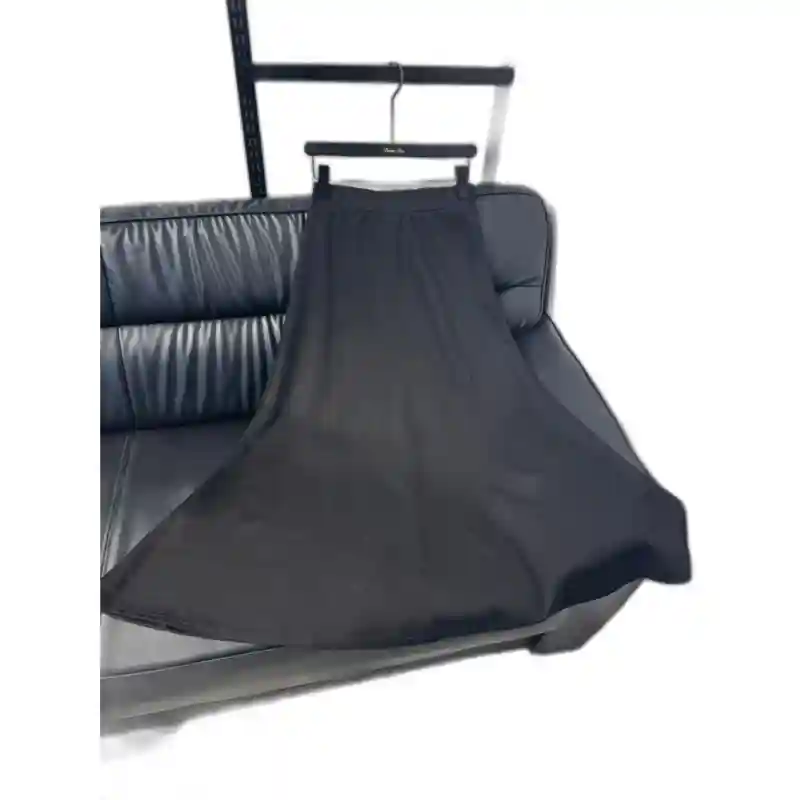 14776 - Стильная трикотажная юбка - Чёрная XL