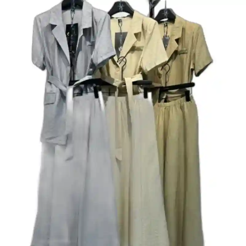 14806 - Стильная двойка - Светло-бежевый 50