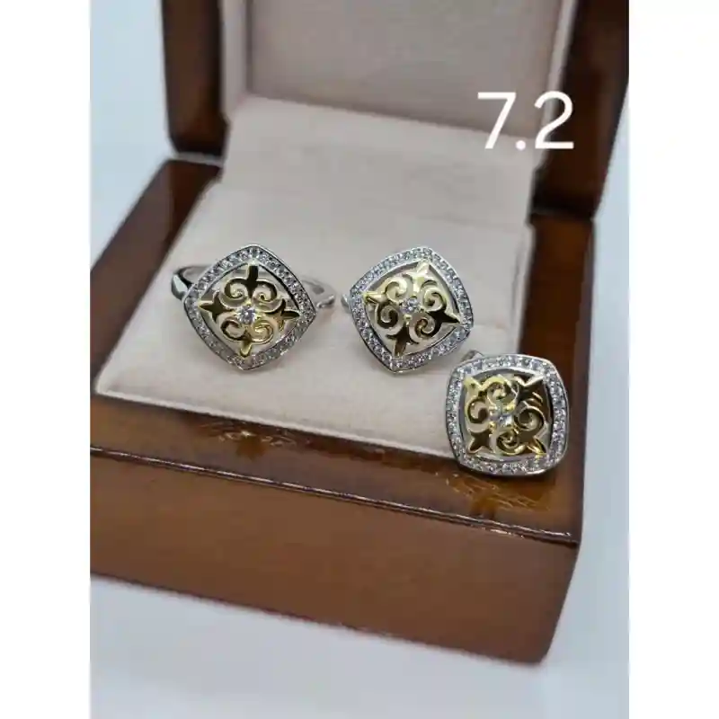 Ювелирные украшения Комплекты украшений серебро 15053