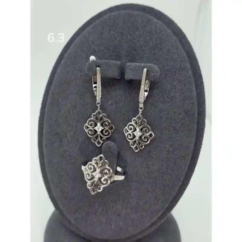 Ювелирные украшения Комплекты украшений серебро 15054