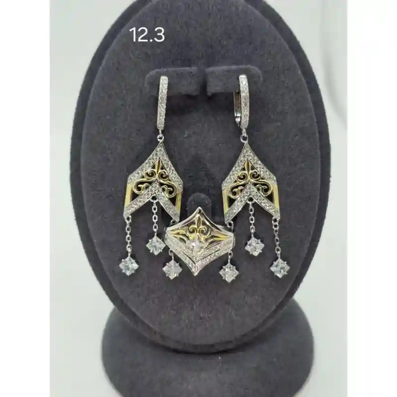 Ювелирные украшения Комплекты украшений серебро 15056