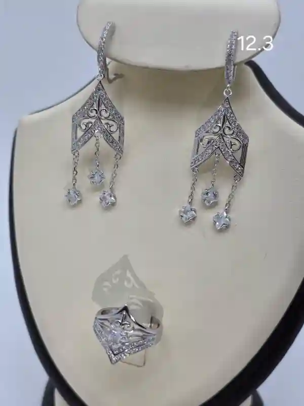 Ювелирные украшения Комплекты украшений серебро 15196