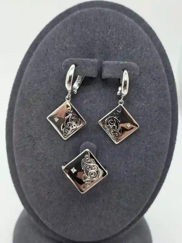 Ювелирные украшения Комплекты украшений серебро 15198